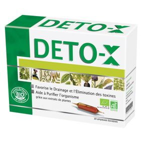 Покращення роботи кішківника NUTRIEXPERT DETO-X BIO 20 х 10 ml