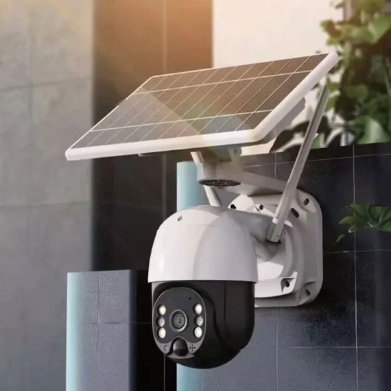 Вулична камера відеонаблюдения з сонячною панеллю XPRO 4G Solar Camera ICSEE 3MP (MER-15336_5524) | Зображення 3