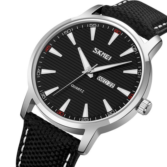 Skmei 9303SIBK Silver-Black | Зображення 1