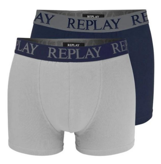 Чоловічі анатомічні труси боксери Replay (2 шт) | Зображення 2