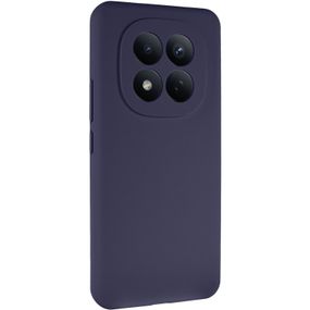 Чохол Silicone Cover Lakshmi Full Camera (AAA) для Xiaomi Poco X7 Темно-синій / Midnight blue