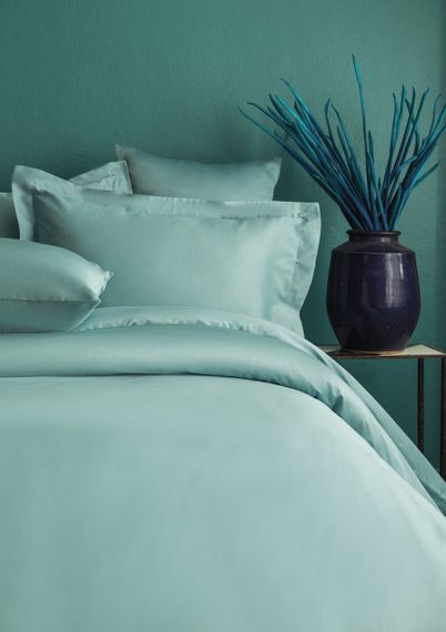 Комплект постільної білизни Issimo Simply Satin 200х220 см Mint Blue | Зображення 1