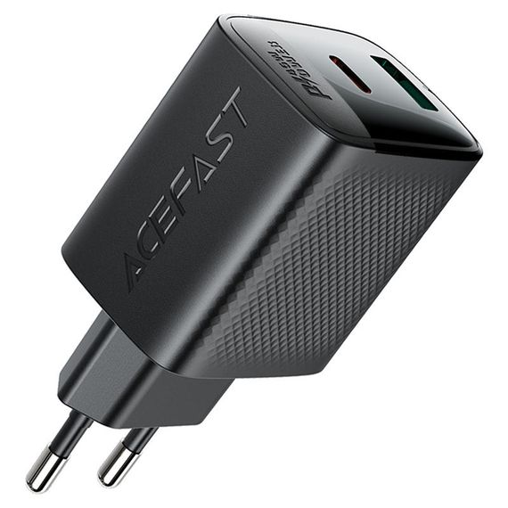 СЗУ Acefast A106 GaN PD45W (1USB-A/1C) Black | Зображення 4