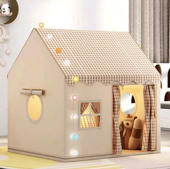 Дитячий ігровий намет-будиночок Home Коричневий | Зображення 1