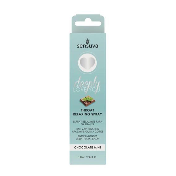 Спрей для мінету Sensuva Deeply Love You Chocolate Mint (29 мл), для глибокого мінету Sex Aura | Зображення 2