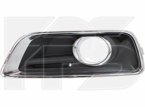 Решетка бампера левая Chevrolet Malibu '12-14 противотуманной фары (FPS)