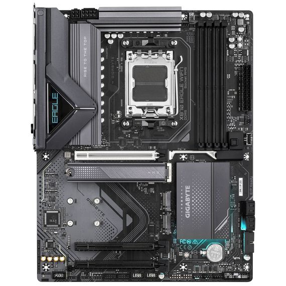 Материнская плата GIGABYTE X870 EAGLE WIFI7 sAM5 X870 4xDDR5 M.2 HDMI DP Wi-Fi BT ATX X870_EAGLE_WIFI7