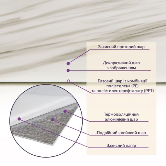 Самоклеюча стінова PET плитка 600*300*2mm (D) SW-00001680 | Зображення 3