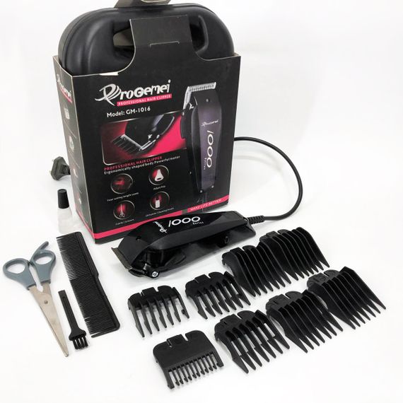 Машинка для стрижки волосся з регульованою довжиною Gemei, Портативна ручна машинка для стрижки волосся SF-30 | Зображення 3