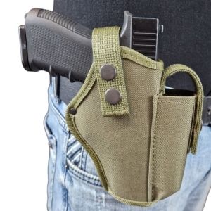 Кобура поясна Glock-17 чох/обойма (oxford хаки 600-D)