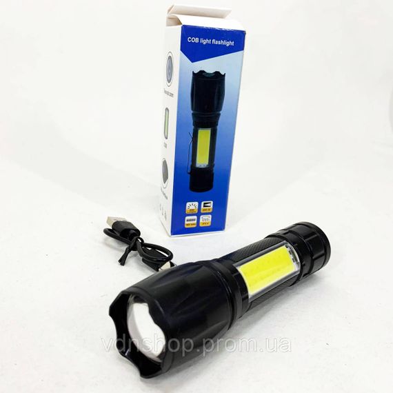 Багатофункціональний тактичний ліхтар W601-XPE(red)+COB(white), Пило-вологозахищений ліхтарик NO-87 | Зображення 5