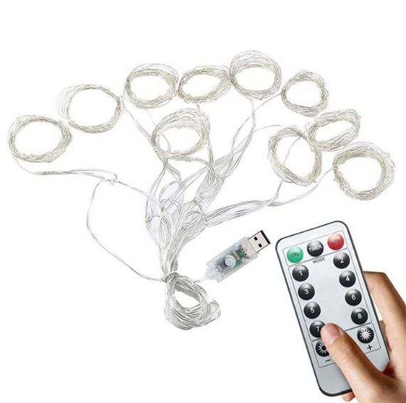 Світлодіодна USB гірлянда Штора 3х3 м, 300 LED, енергоефективна, XPRO (234563820_320) | Зображення 6