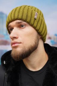 Мужская шапка «Канзас» оливковый