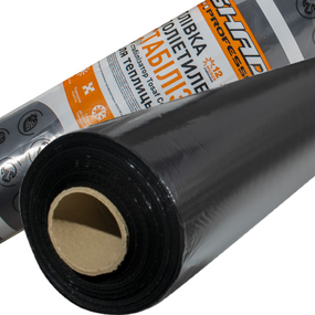 Плівка 30 мкм 1.2 м*500м Shadow чорна для мульчування полуниці