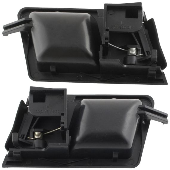 VW T4 Transporter 90-03 внутрішні ручки передні чорні права + ліва (комплект), Транспортер Т4 | Зображення 1