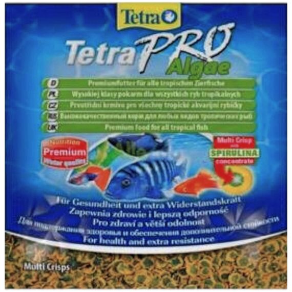 Корм для риб Tetra PRO Algae для акваріумних риб в чипсах 12 г (4004218149397)