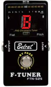 Гітарна педаль тюнер Belcat FTN-525 F-Tuner