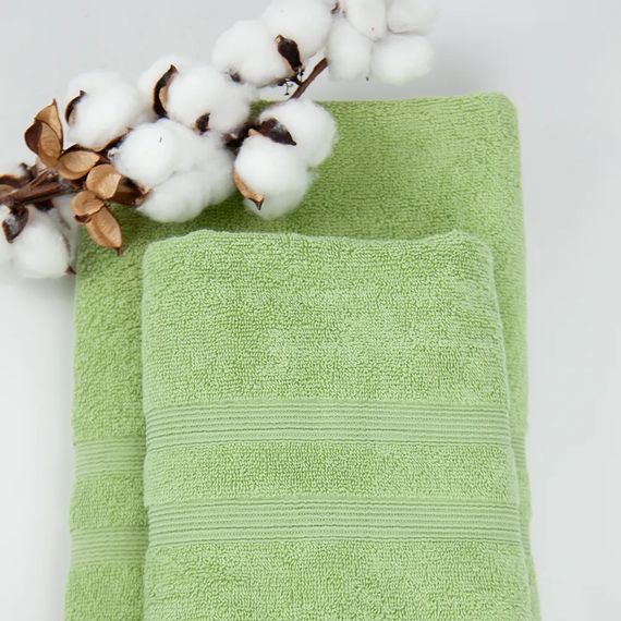 Рушник для обличчя банний ТЕП Tender Touch Salad Green Р-04137-27869 50х90 см салатовий | Зображення 4
