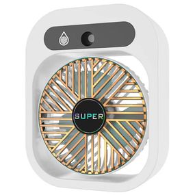 Настольный вентилятор Q8 с водяным охлаждением 1200 mAh White