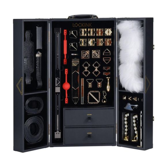 БДСМ-набор LOCKINK All-in-1 BDSM Play Kit - Crocodile Leather Sex Aura | Зображення 6