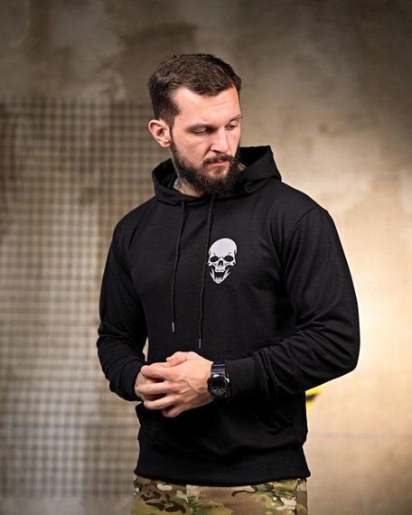 Мілтарі Худі Не для слабких black РП7396 | Зображення 2