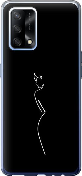 Чехол на Oppo A74 Силуэт1 "4590u-2305-17620"