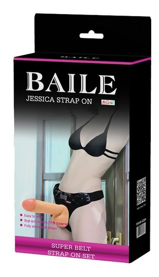 Страпон BAILE - Jessica Strap On, BW-022024 sexstyle | Зображення 8