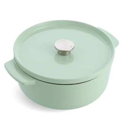 Каструля KitchenAid чавунна з кришкою 3,3 л Фісташкова (CC007433-001)