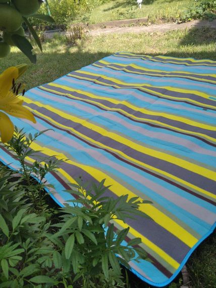 Килимок для пікніка 200х195х0,4 см для пляжу відпочинку на природі водовідштовхувальний Ranger RA 8856 | Зображення 6