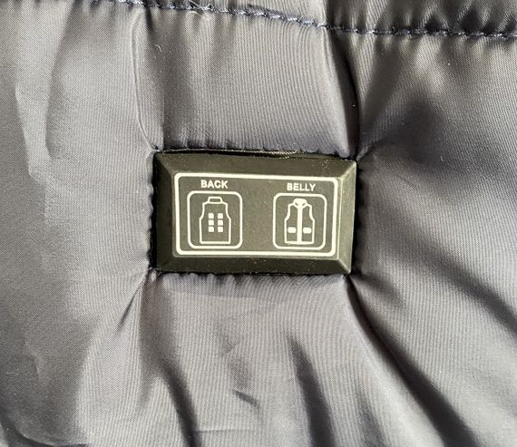 Жилет з підігрівом жилетка нагріваюча 9 зон обігріву від powerbank USB L 48 унісекс електрожилетка | Зображення 7