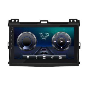 Штатная магнитола Lesko для Toyota Land Cruiser Prado 120 Series Рестайлинг 2007-2009 9" 4/64 4G+CarPlay GPS