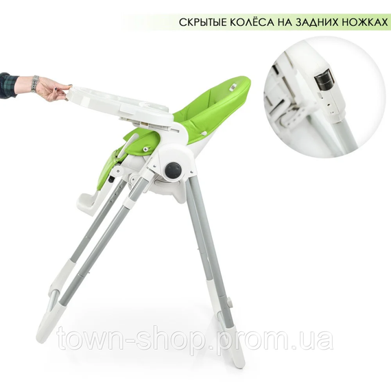 Стульчик для кормления El Camino ME 1038 Green Apple | Зображення 5