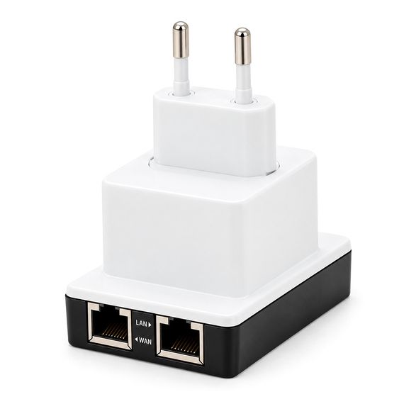 Підсилювач WiFi сигналу з вбудованою антеною LV-WR02, живлення 220V, 300Mbps | Зображення 1