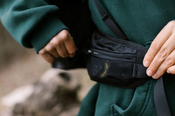 Рюкзак Tramp Hike 30 л чорний, Похідний туристичний рюкзак трамп для трекінгу, Рюкзак для походу і полювання | Зображення 9