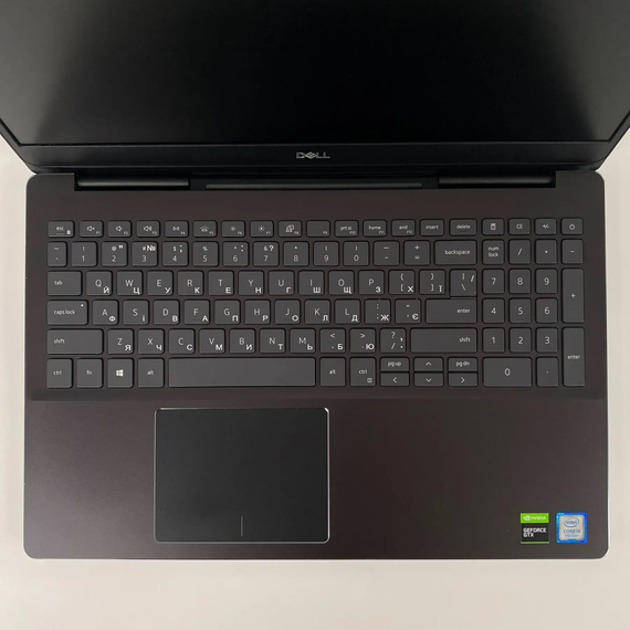 Игровой ультрабук Dell Vostro 7590 / 15.6" (1920x1080) IPS / Intel Core i5-9300H (4 (8) ядра по 2.4 - 4.1 GHz) / 16 GB DDR4 / 512 GB SSD / nVidia GeForce GTX 1050, 3 GB GDDR5, 96-bit / WebCam / HDMI б/у + Подарок Беспроводная мышь / USB | Зображення 2