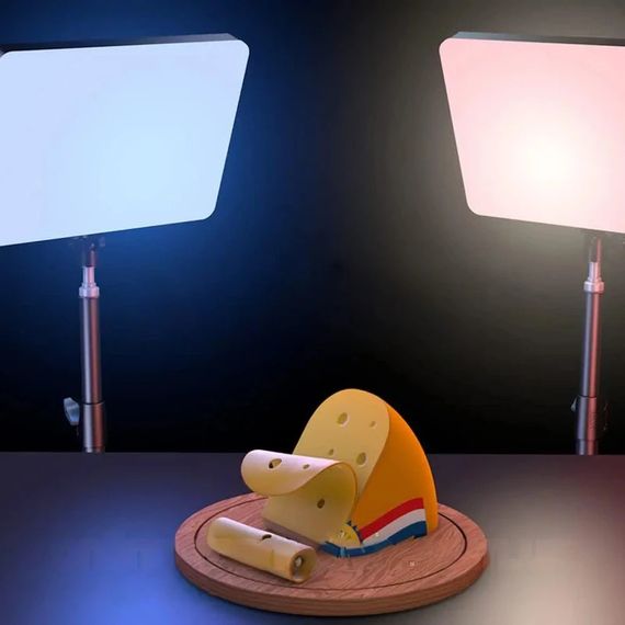 LED-лампа RGB F99 для студійного освітлення 22х15,5см з пультом, від мережі (234575641_826) | Зображення 5