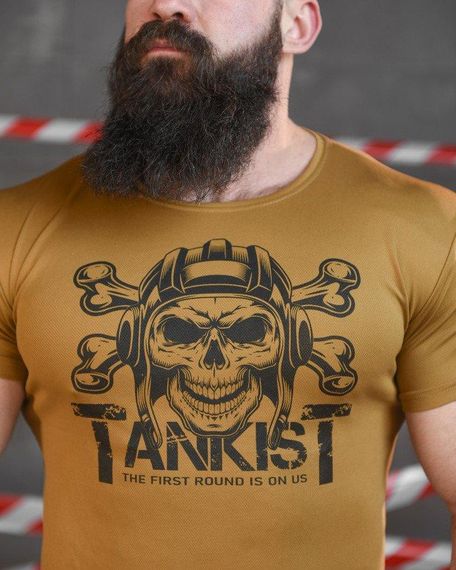 Тактична вологовідвідна футболка SABUR танкіст койот НП5191 | Зображення 4