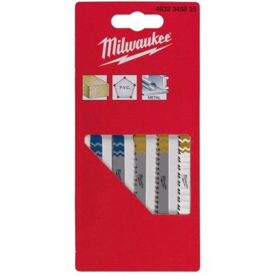 Полотно Milwaukee для лобзика, 5шт (4932345825)