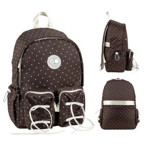 Рюкзак шкільний для дівчинки Education Teens GoPack GO26-130L-2 130 л Коричневий shop (4063276266972)