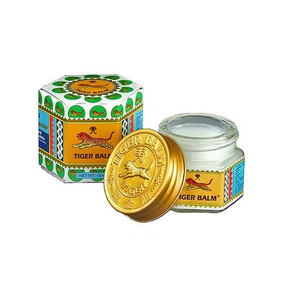 Бальзам тигровый белый, 21 мл, натуральный травяной бальзам, Tiger Balm White