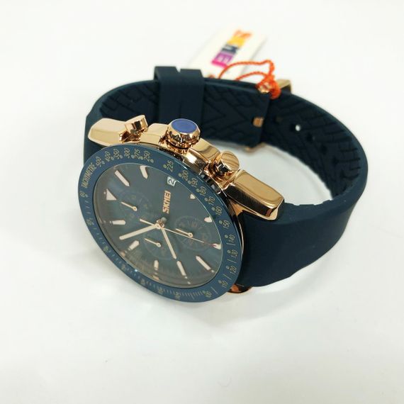 Годинники кварцові чоловічі SKMEI, Круті чоловічі годинники елітні оригінальні NY-71 | Зображення 8