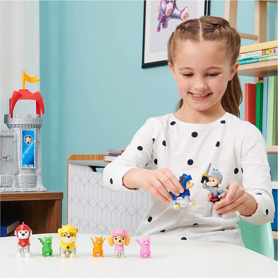 Набор фигурок Щенячий патруль Рыцари. Райдер, щенки и драконы. Paw Patrol Rescue Knights Ryder and Pups | Зображення 7