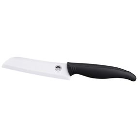 Ніж-сантоку керамічний з чохлом 12,5см Black (NC4KN)