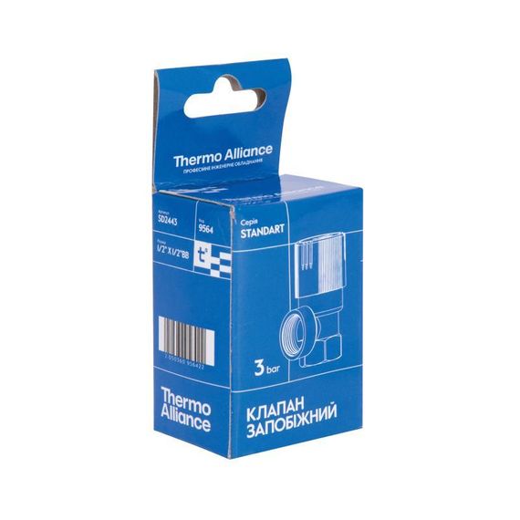 Запобіжний клапан Thermo Alliance Standart 1/2" ВР 3 бари SD2443 | Зображення 6