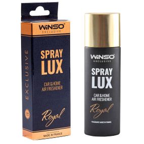 Освіжувач повітря в ексклюзивній упаковці Winso Spray Lux Exclusive 55 мл. - Platinum,