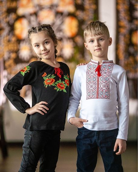 Вишиванка для хлопчика з довгим рукавом Носи своє 110 Білий (p-11939-132073) | Зображення 5