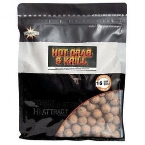 Бойлі Dynamite Baits Hot Crab & Krill 15 mm Boilie 1kg (DY1640)