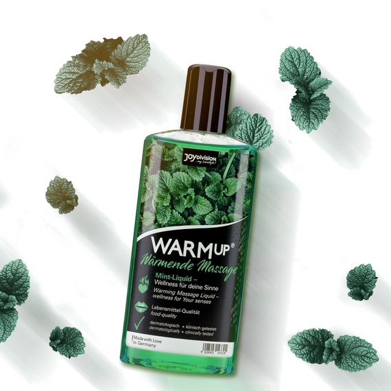 Масажна масло WARMup Mint 150 ml Sex Aura | Зображення 1
