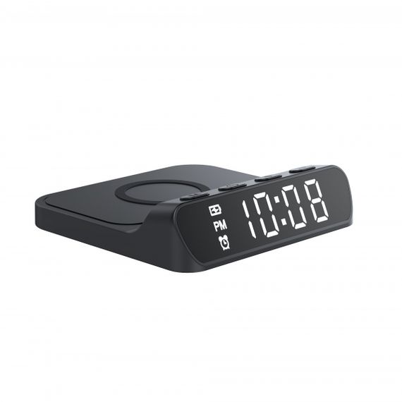 Розумний годинник з бездротовою зарядкою HAVIT W3031 15W Black | Зображення 2