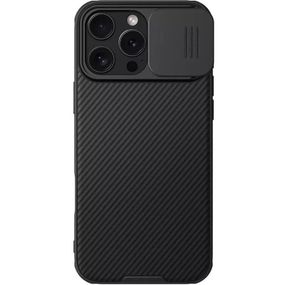 Карбоновая накладка Nillkin CamShield Pro для Apple iPhone 16 Pro (6.3") Black